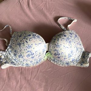 aerie floral Emma push-up bra, 34A